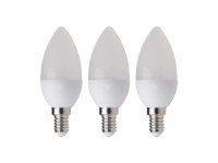 Bright Home Żarówka E14 5,5W 3000K 470lm świeczka 3 szt. Bright Home Żarówka E14 5,5W 3000K 470lm świeczka 3 szt.