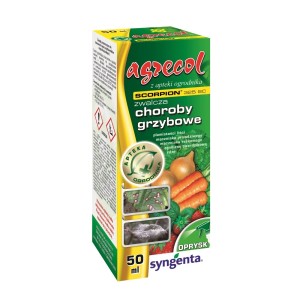 Agrecol środek na choroby grzybowe roślin, butelka 50ml.