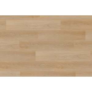 Jasne panele winylowe imitujące drewno do użytku wewnętrznego.