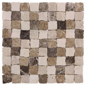 Mozaika Travertine bend mix 30,5 x 30,5 cm