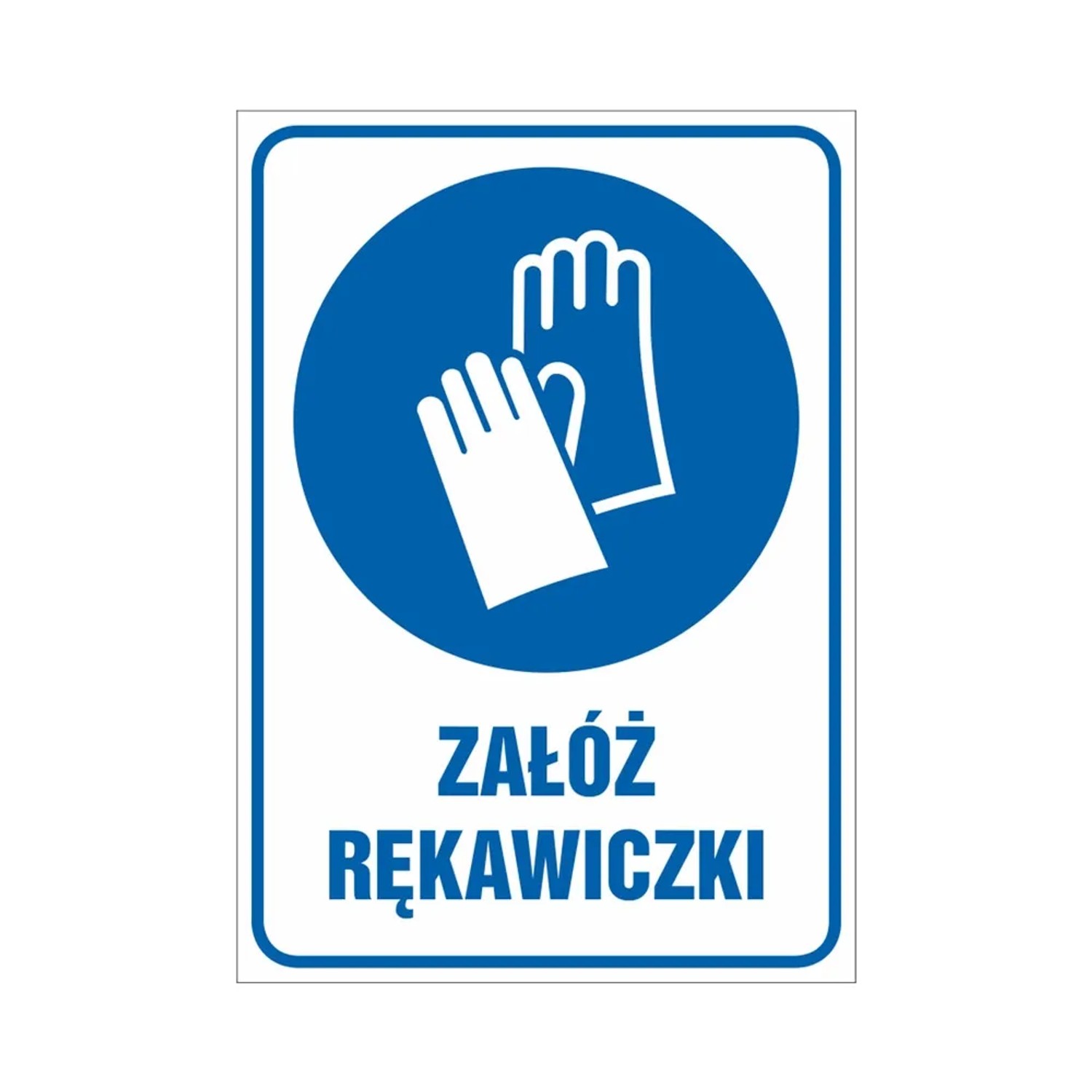 Metro Oznaczenie Załóż rękawiczki