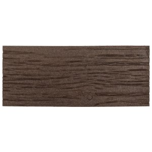 Ciemnobrązowa płyta tarasowa t.b.t. z teksturą drewna.