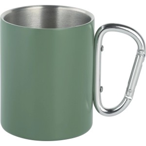 Kubek metalowy zielony - 300 ml