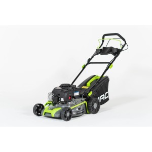 t.b.t. kosiarka spalinowa w kolorze czarnym i zielonym.