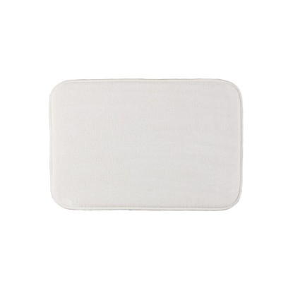 Dywanik łazienkowy Billig 60 x 40 cm biały