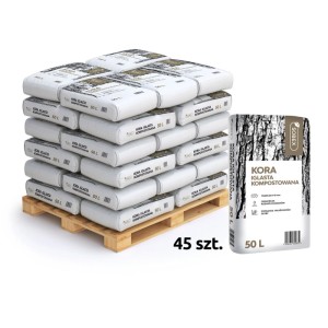 Sobex Kora ogrodowa iglasta kompostowana 0-15 mm - 45 x 50 l