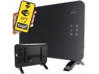 Mission Air Konwektor elektryczny Porto czarny WiFi 1000W