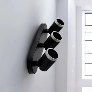 Volteno Listwa Spot BEST 3xGU10 max. 9W LED czarno-srebrna