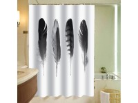 Zasłonka prysznicowa Piórko, 180x200