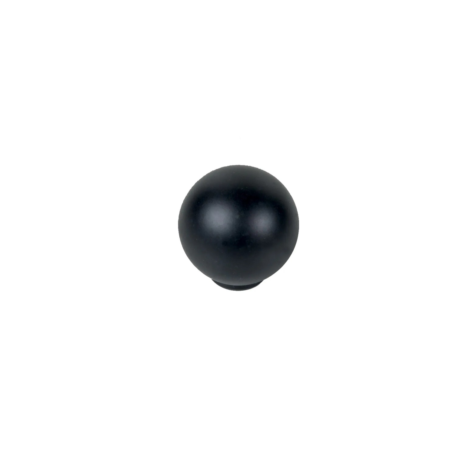 GAMET Gałka meblowa czarny matowy 29 mm