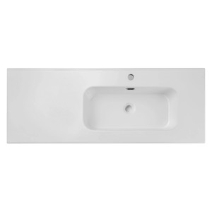 Umywalka Go 2 120R prostokątna wpuszczana 121x46x17