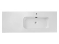 Umywalka Go 2 120R prostokątna wpuszczana 121x46x17