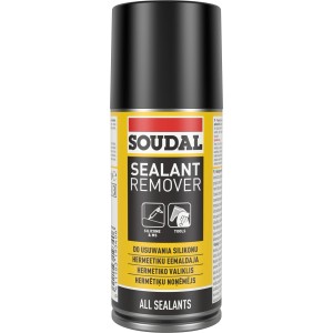Soudal środek do usuwania silikonu w sprayu do usuwania silikonu i akrylu.