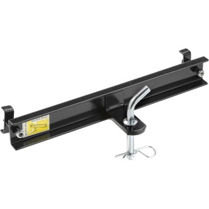 Hak holowniczy Alpina do traktorków AT3, akcesorium do mocowania przyczep.