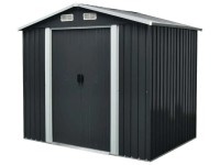 Domek ogrodowy metalowy - 4,6 m², 195 x 237 cm, wys. 208 cm