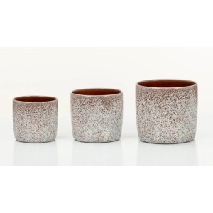 Scheurich osłonka 900 Solido Roccia, ceramika, Ø 13 cm, 3 rozmiary