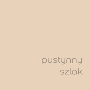 Próbka koloru farby do ścian t.b.t. w jasnobeżowym odcieniu.