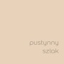 Próbka koloru farby do ścian t.b.t. w jasnobeżowym odcieniu.