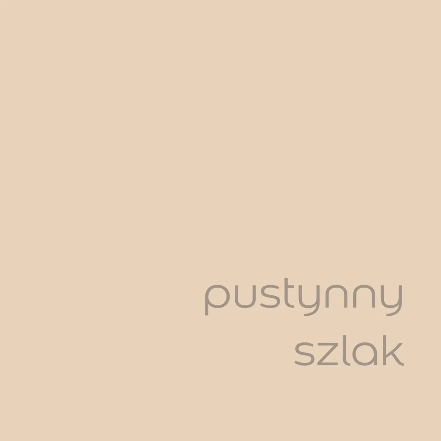 Próbka koloru farby do ścian t.b.t. w jasnobeżowym odcieniu.