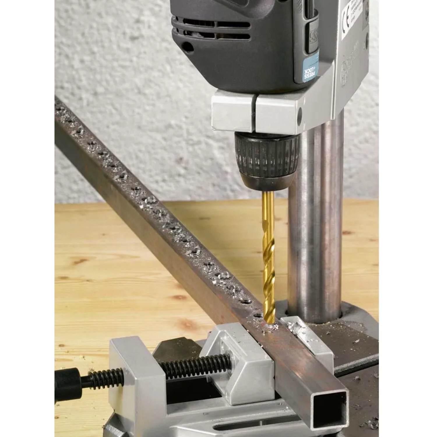 LUX-TOOLS Wiertło do metalu HSS TiN 5 x 86 mm