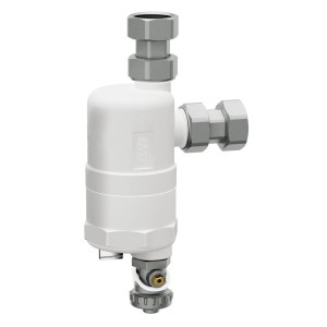 t.b.t. akcesoria/części zamienne, biała armatura z szarymi złączami.