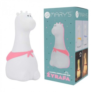 Mary's Lampka nocna LED RGB ŻYRAFA 1W 3000K+RGB
