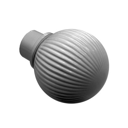 CITY zakończenie Kula 25 mm satyna 2 szt.