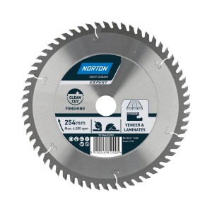 t.b.t. Tarcza pilarska, średnica 254 mm do czystego cięcia drewna i laminatu.