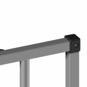 4IQ Barierka zabezpieczająca Elia srebrna 73 × 105 cm