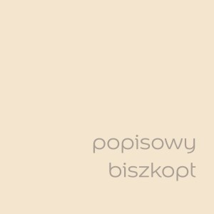 Próbka koloru farby do ścian t.b.t. w odcieniu biszkoptowym.