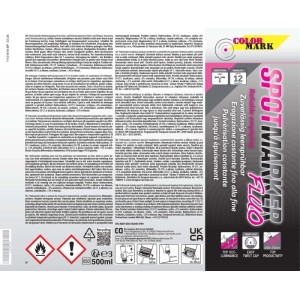 Dupli-Color Spray geodezyjny Colormark fluorescencyjny pomarańczowy 500 ml