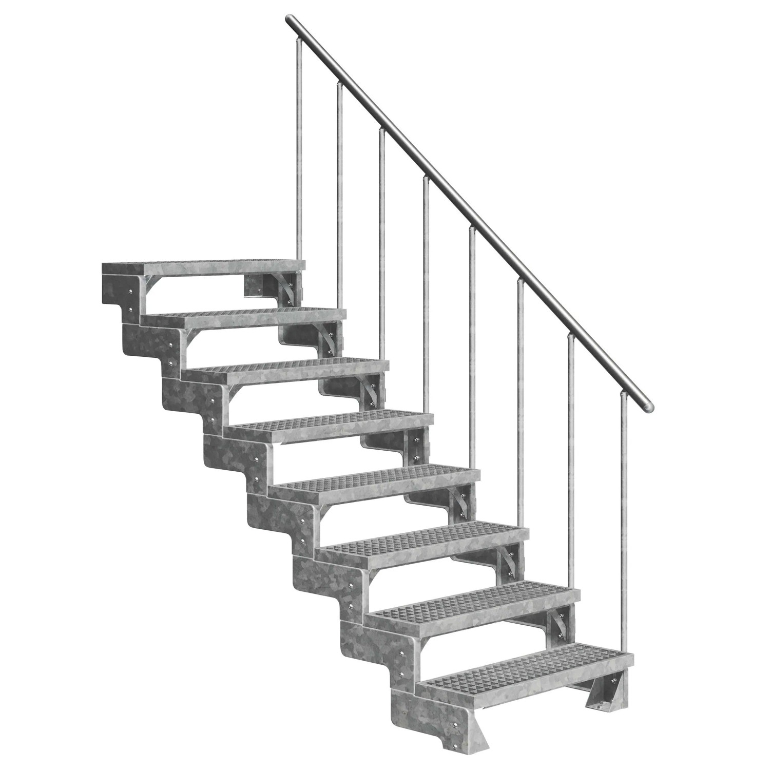 Dolle Schody zewnętrzne Garden krata stalowa 80 cm 8 stopni80 cm