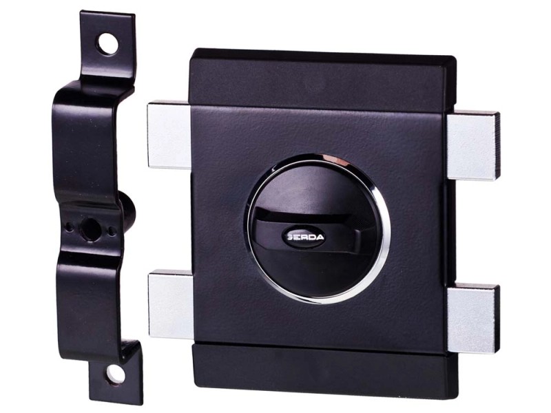 Gerda Zamek nawierzchniowy ZX Tytan czarny kupuj w OBI