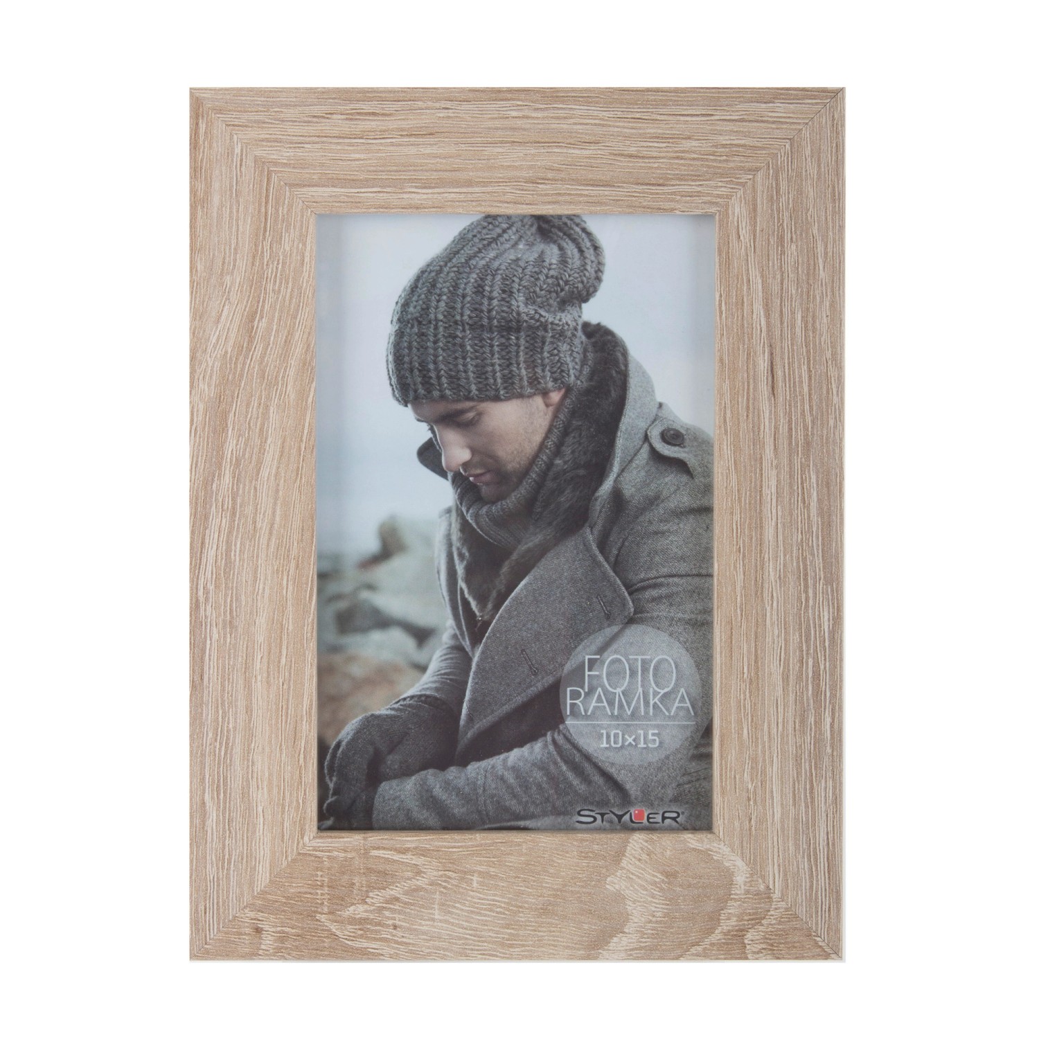 Ramka NARVIK AD sonoma jasna 10 cm x 15 cm