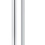 Grohe QuickFix Vitalio Go 100 chromowany zestaw drążka prysznicowego z słuchawką i wężem.