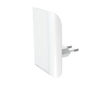 Osram LED Night Light Lunetta Glow, biała lampka nocna do gniazdka, do pokoju dziecięcego i salonu.