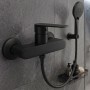 Liveno Bateria prysznicowa Kappa czarny_4