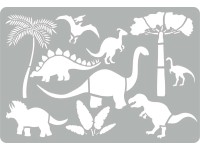 Szablon dekoracyjny Mega 537 DINOSAUR 91 x 62