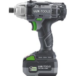 Akumulatorowy klucz udarowy LUX-TOOLS, idealny do wkręcania. Wkrętarki.