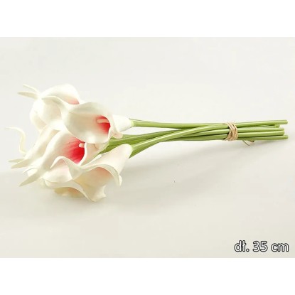 Bukiet sztuczny ozdobny Calla 35cm