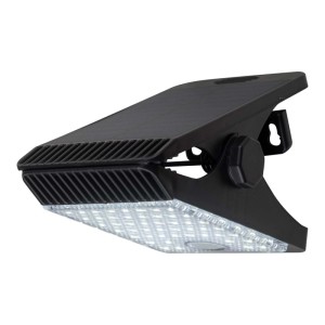 Eko-Light Lampa solarna CLIPS 4W 4000K 400lm IP44 czarna