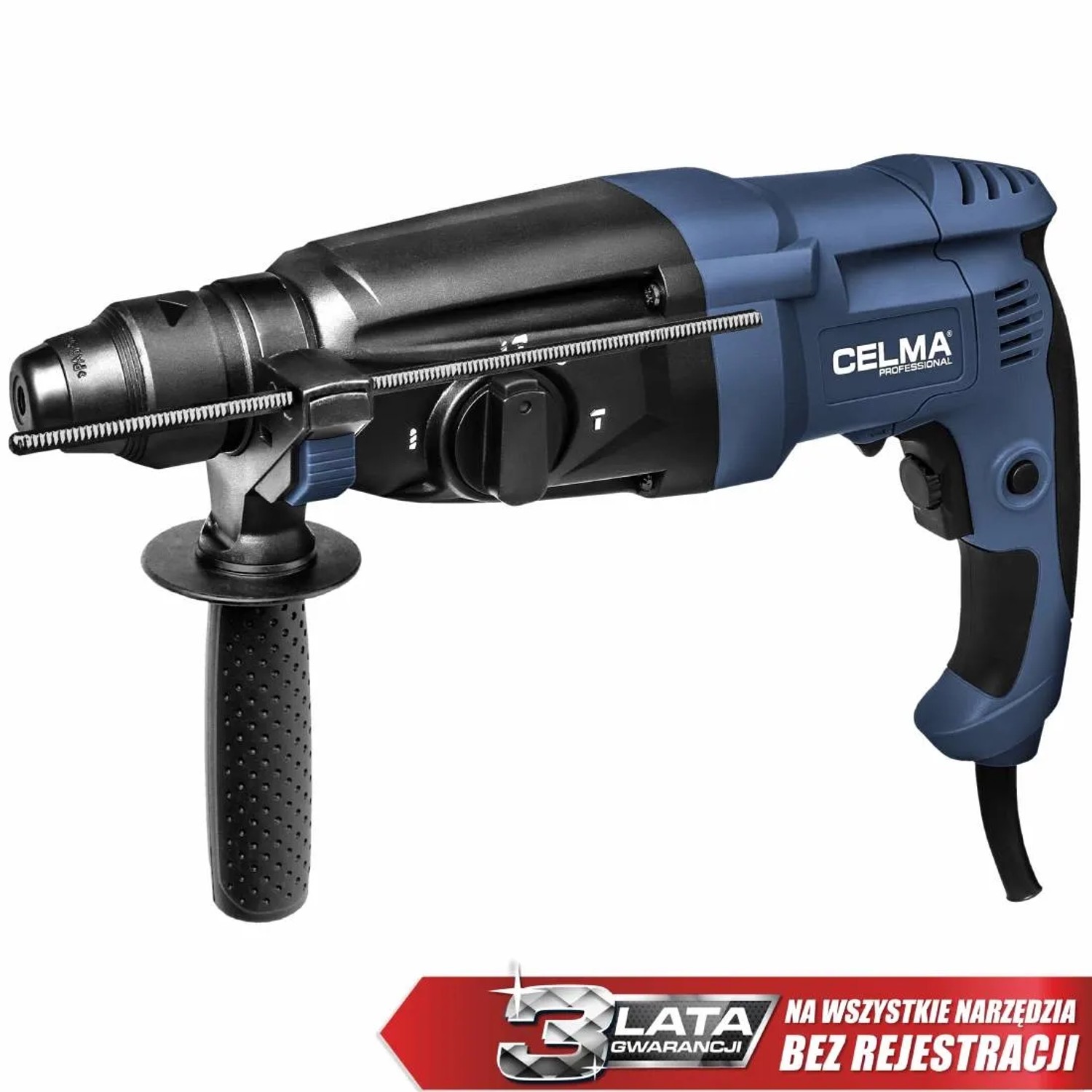 Recenzja i test: Młotowiertarka CELMA Professional PRWg 26AEO 1000W SDS+ 3,3J