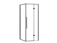KABI Kabina prysznicowa Largo 90 czarny mat prawa KABI Kabina prysznicowa Largo 90 czarny mat prawa