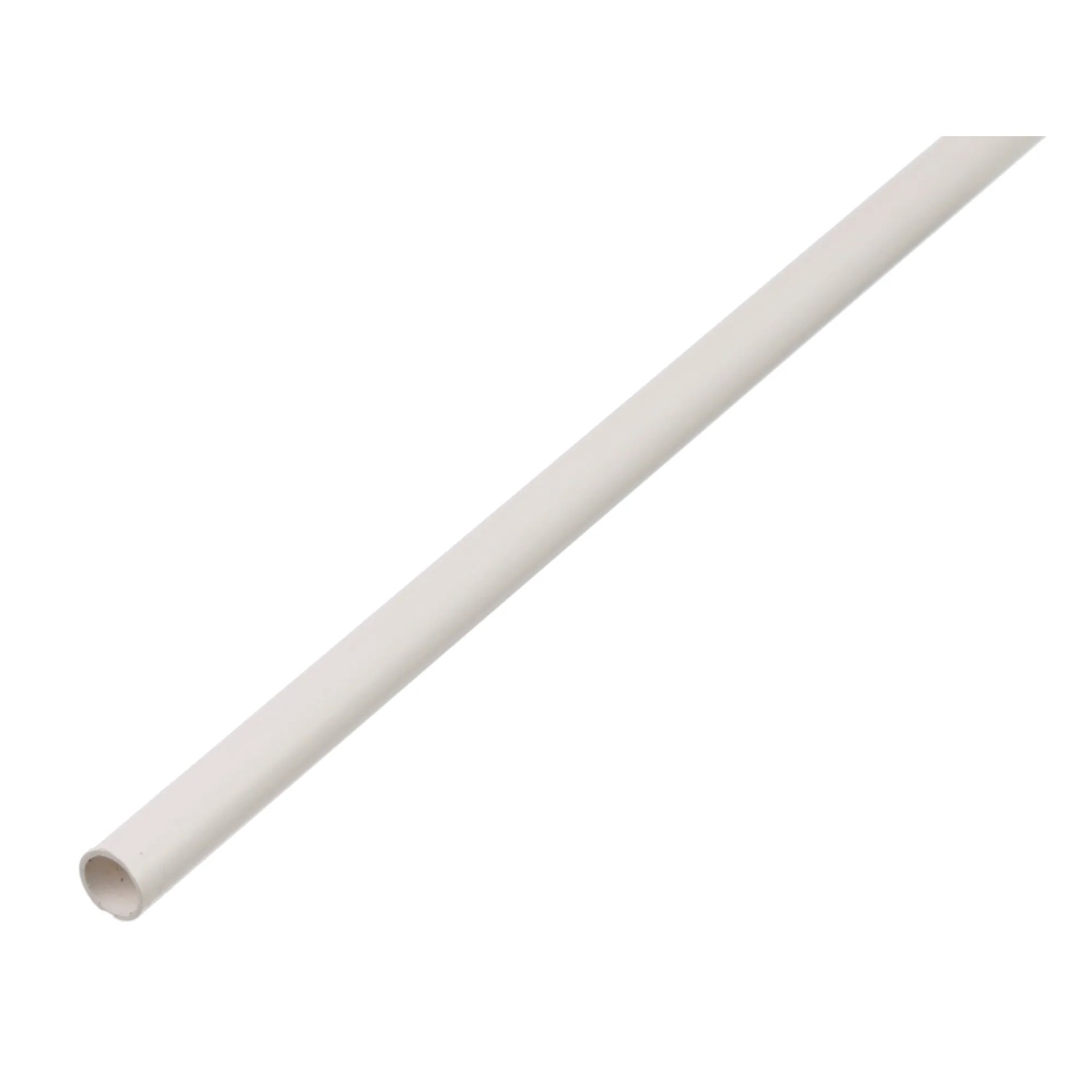 GAH Alberts Rura okrągła PCV biała 12 mm x 1000 mm