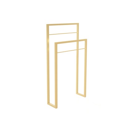 Wieszak na ręczniki Aksel Gold 50x25x90