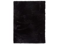Indavo Dywan RABBIT-FUR 60 x 100 cm czarny