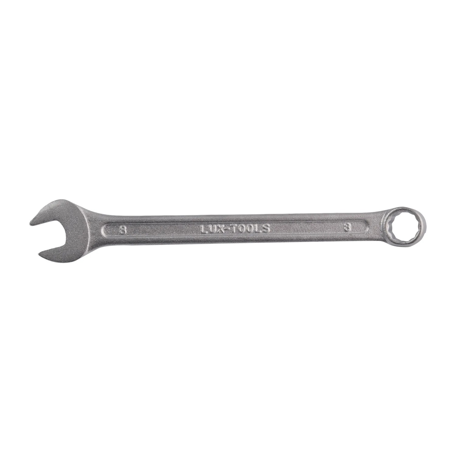 LUX-TOOLS Klucz płasko-oczkowy 8 mm