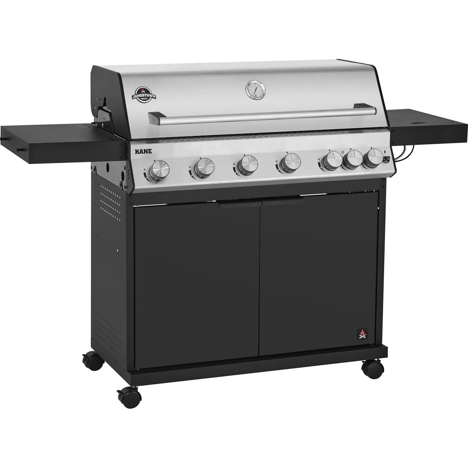 Jamestown Grill gazowy KANE 6+1-palnikowy 21,0 kW_4