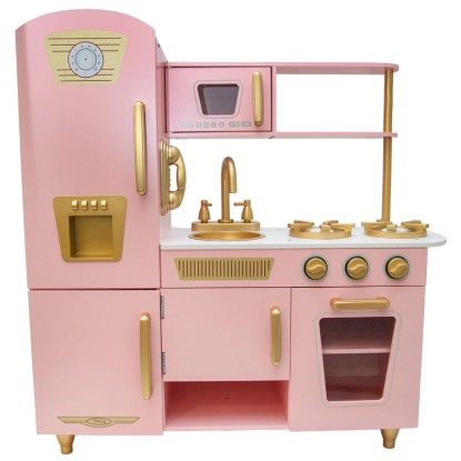 Kuchnia dla dzieci KitchenJoy różowa
