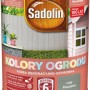 Puszka farby do drewna Sadolin "Kolory Ogrodu", farba ochronna do użytku zewnętrznego.
